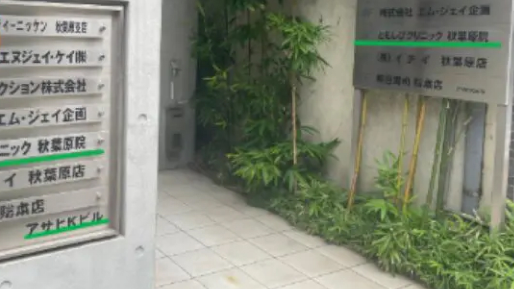 右手に大きな横断歩道