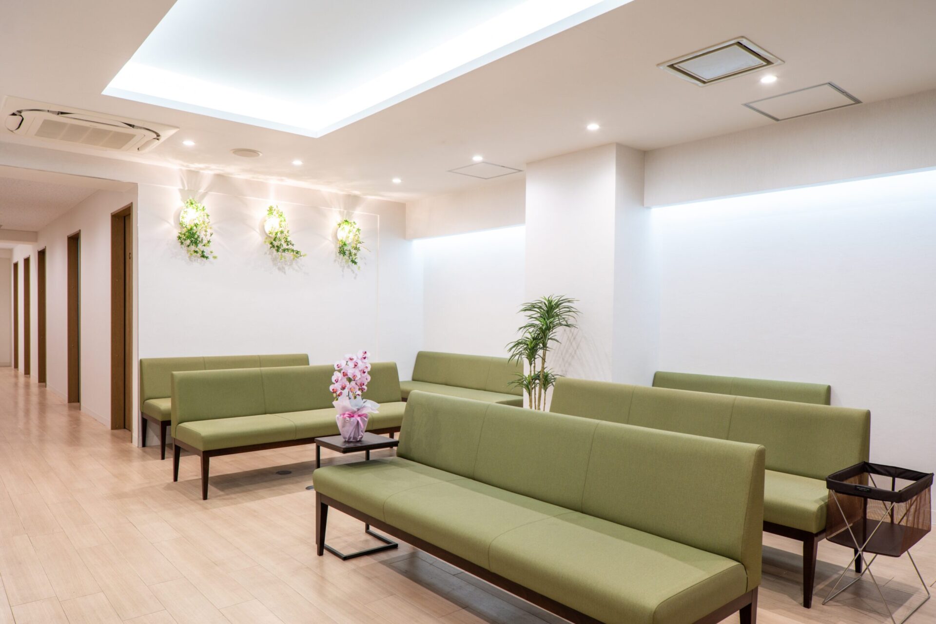 東京メンタルクリニックの待合室