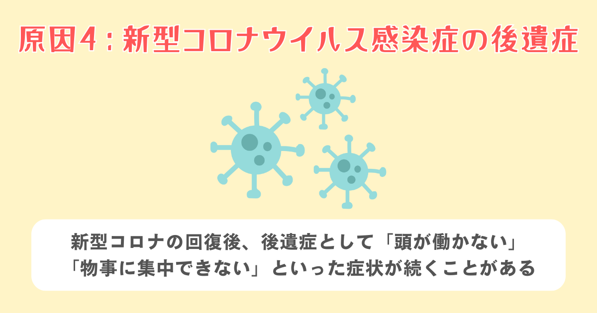 4：新型コロナウイルス感染症の後遺症