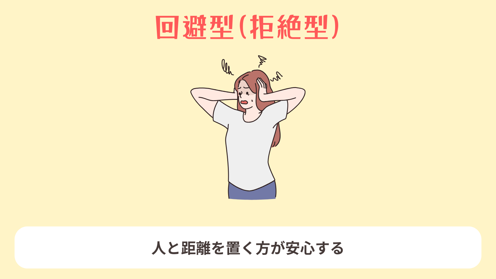 回避型（拒絶型）