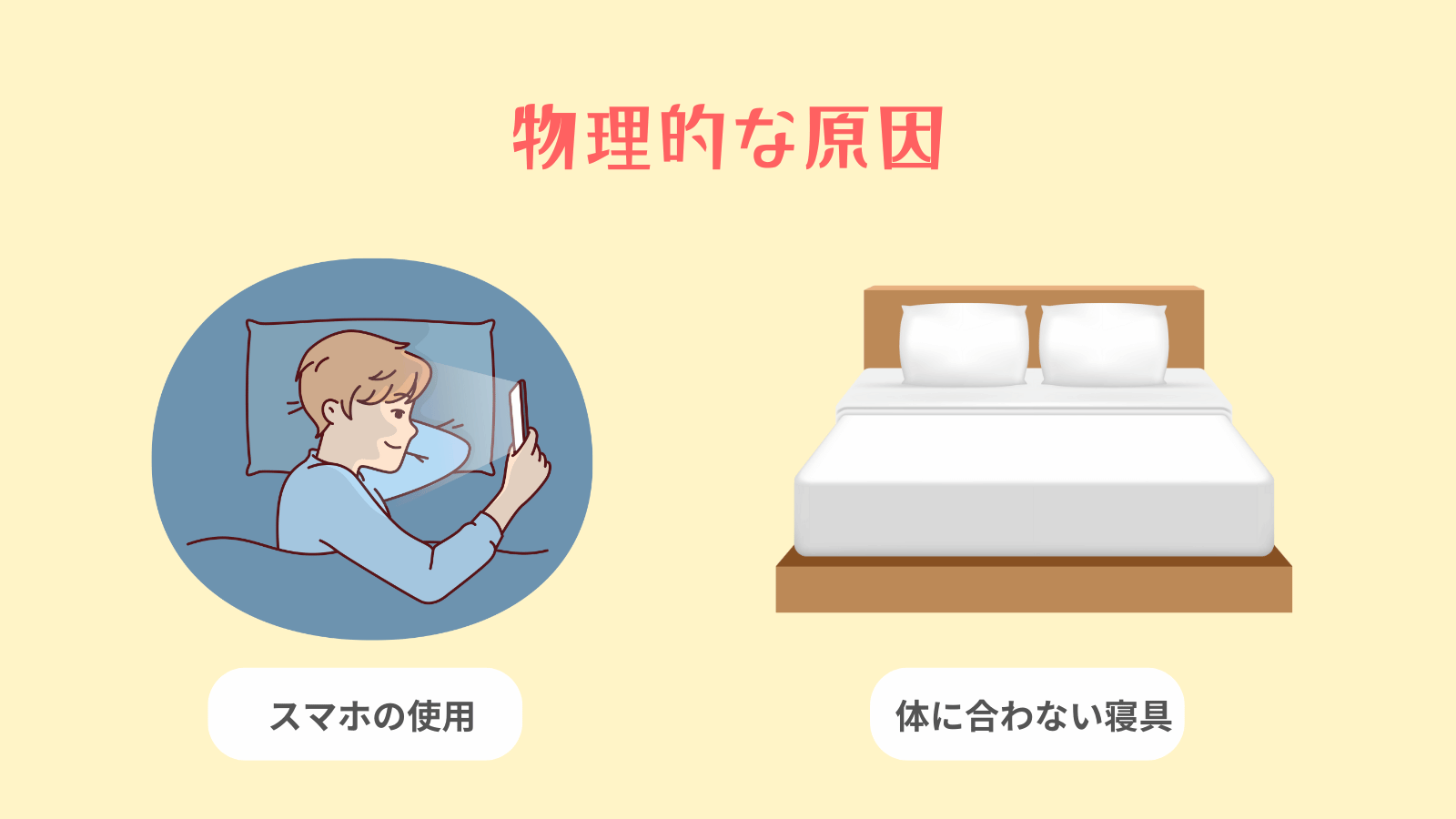 物理的な原因