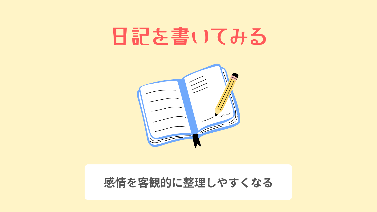 日記を書いてみる